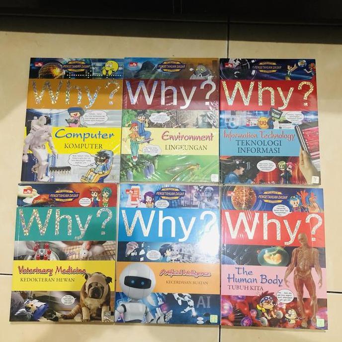 Promo Komik Sains Why? - Why Comic Books Manga