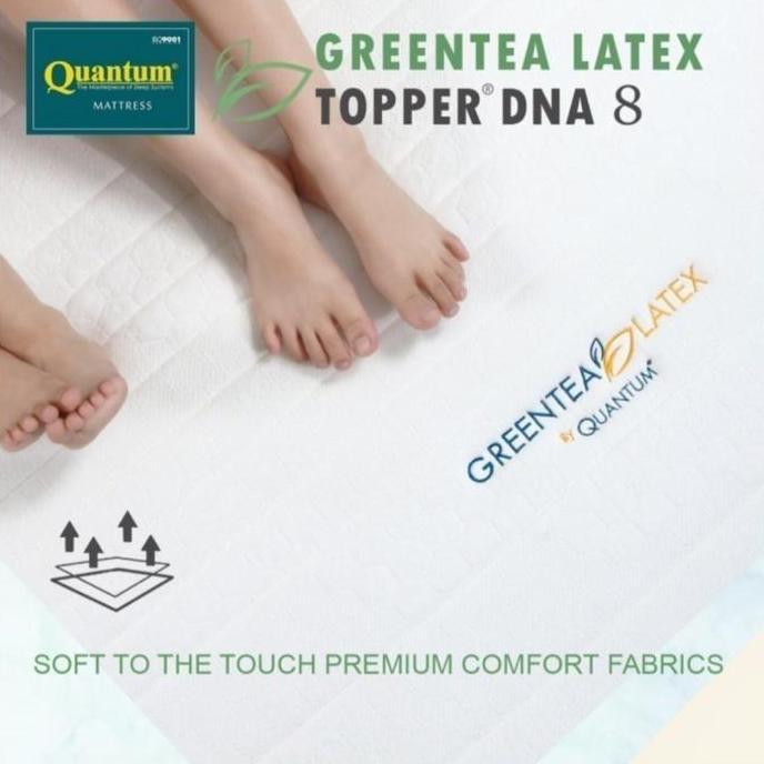 Promo Quantum Topper Greentea Latex Diskon