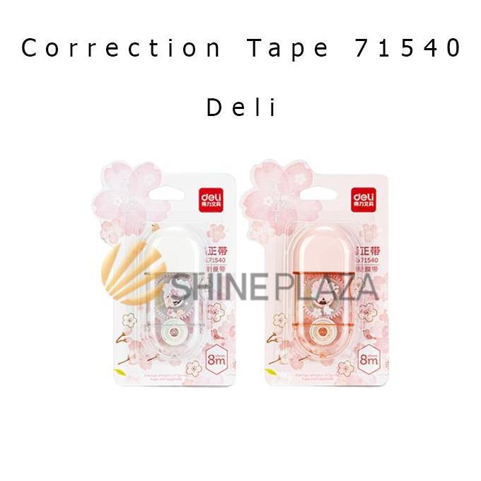 Skl - Correction Tape Tip X Motif Sakura - Tip Ex Kertas Roll Deli 71540