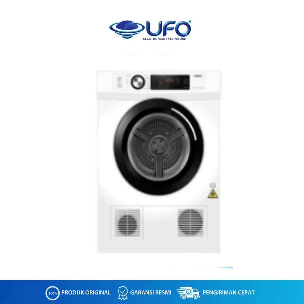 AQUA FQV701E Dryer 7kg | Mesin pengering pakaian laundry listrik