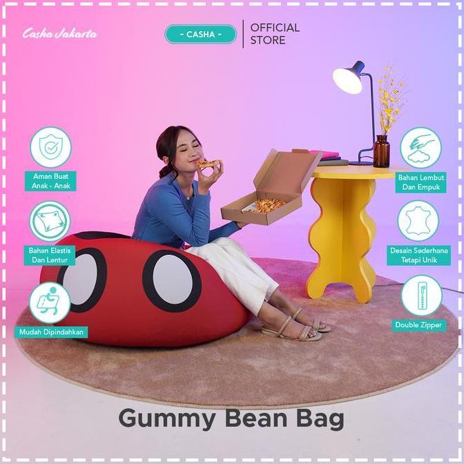 Casha Bean Bag Gummy Karakter