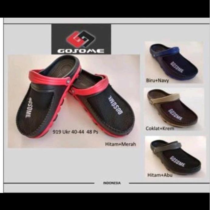 Shoe- Sandal Selop Baim Pria Desa Gosome Bahan Pylon Sandal