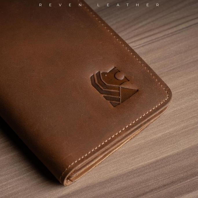 Sac- Dompet Lipat Panjang Pria Kulit Branded Gavin Kartu Uang