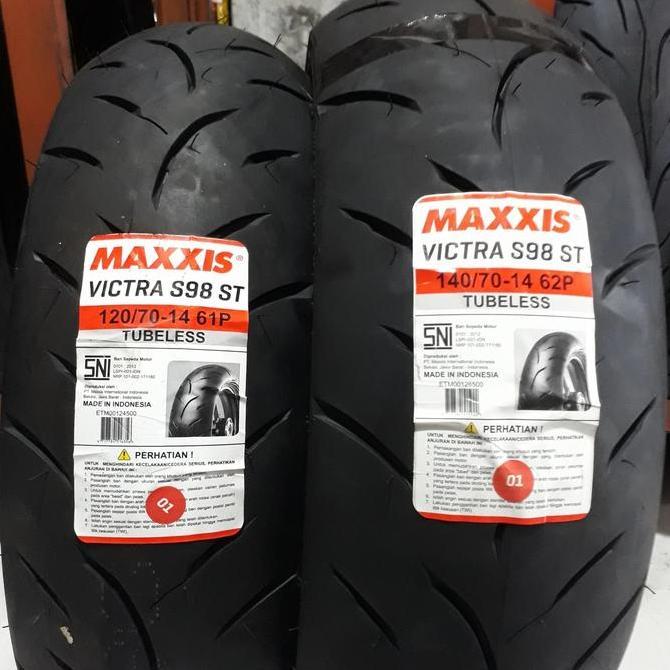 Pneu - Maxxis Ban Aerox Maxxis 120/70-14 & 140/70-14 Victra S98 St Tubeless