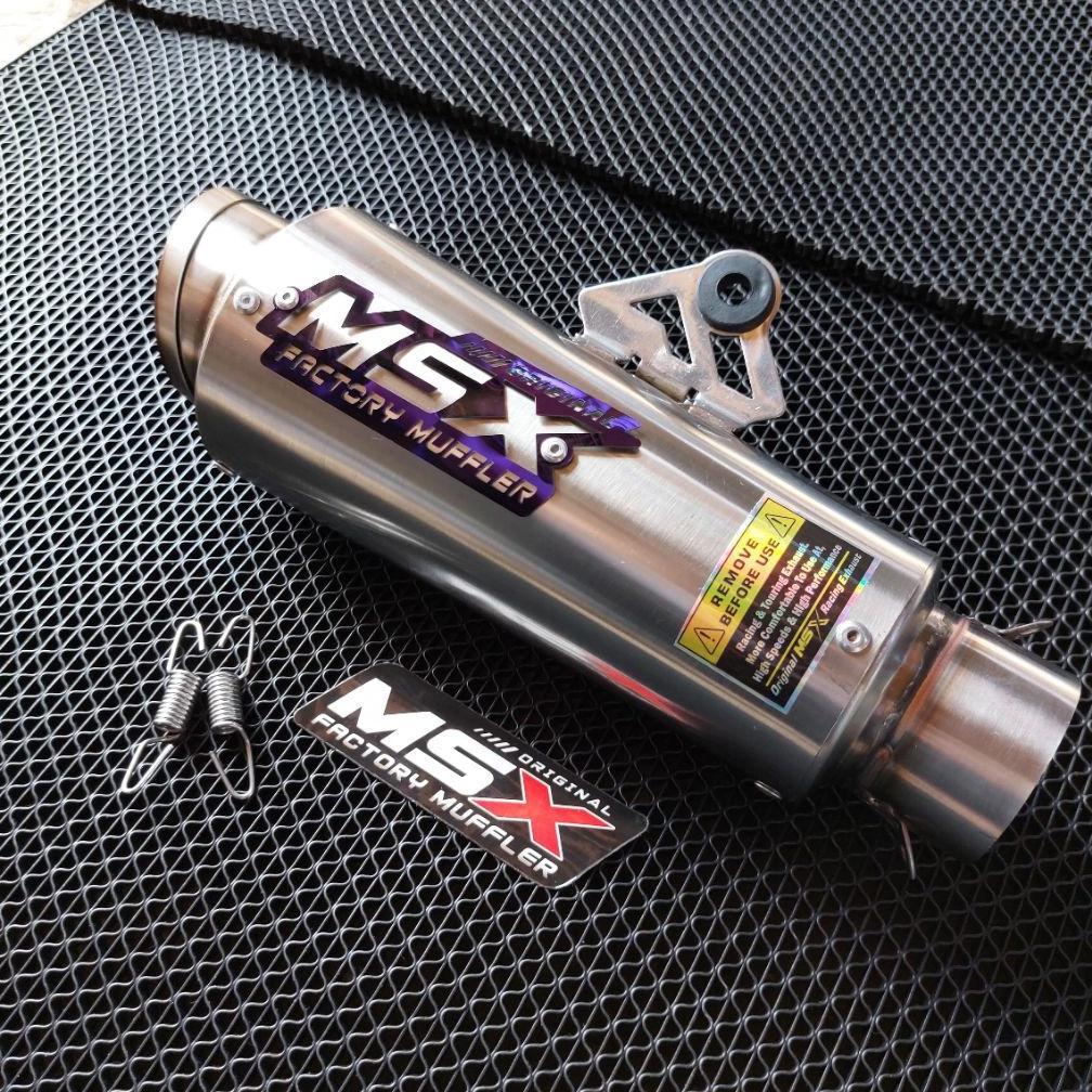 Paling Dicari Slincer Knalpot Original Msx Inlet 50 Jrm D50 Knalpot Jrm Slincer Only