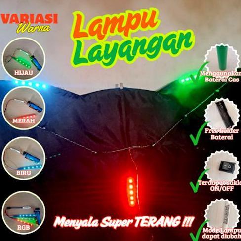 Lampu Layangan, Lampu Layang-layang, Lampu LED layangan, Lampu Layangan Baterai