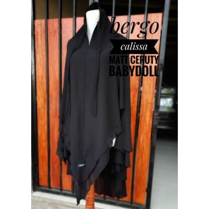 KHIMAR CALISSA JILBAB TEMBORO ALNOOR NIQOB MURAH