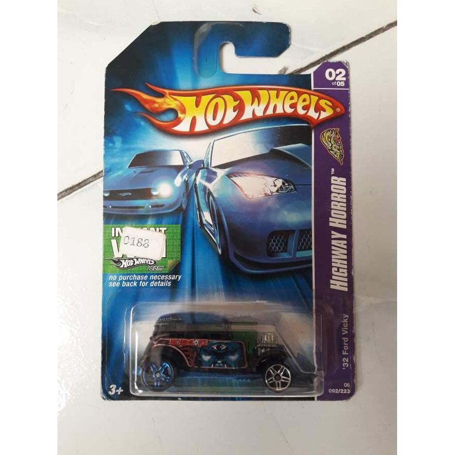 HOTWHEELS - '32 FORD VICKY / HIGHWAY HORROR MCS27