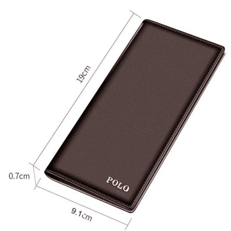 HOT DEALS Dompet Pria Kulit Sintetis Dompet Pria Wallet PANJANG Polo