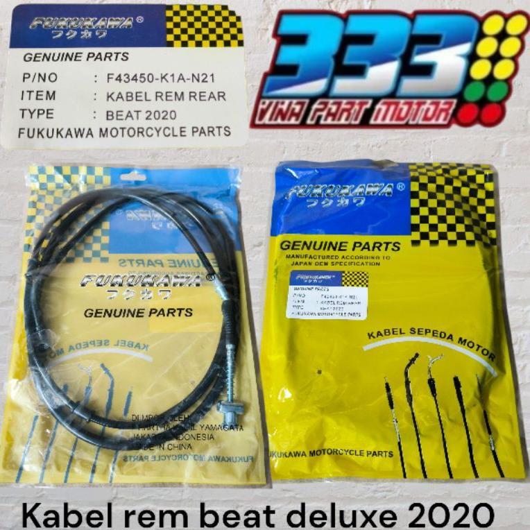 KABEL REM BELAKANG BEAT DELUXE 2020-2024 TALI REM BELAKANG BEAT DELUXE
