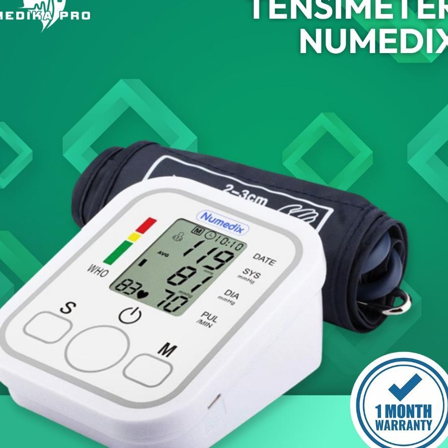 Tensimeter Digital Otomatis -Tensimeter Numedix / Alat Cek Tekanan Darah / Alat Tensi Darah / Alat T