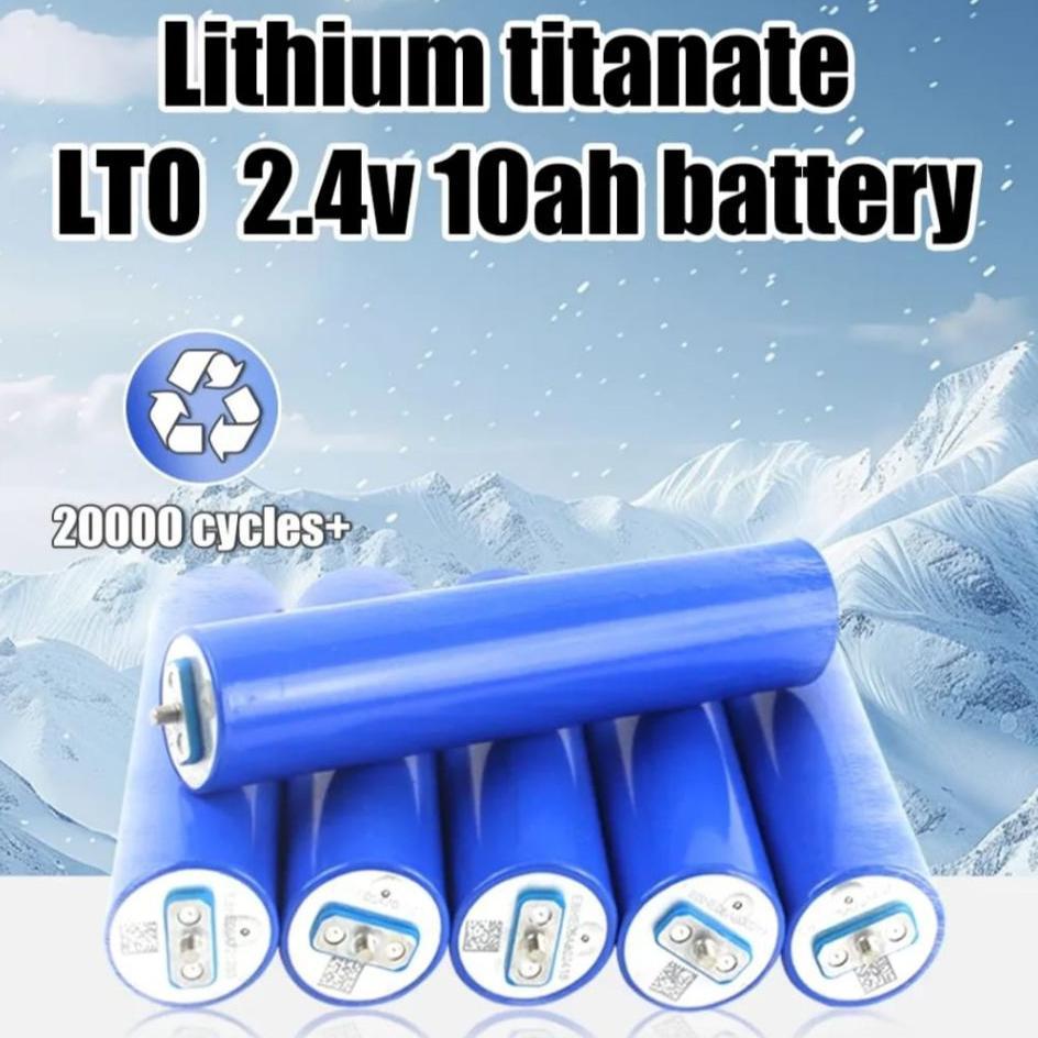 Baterai Lto 2,4Volt 10Ah Lithium Titanate