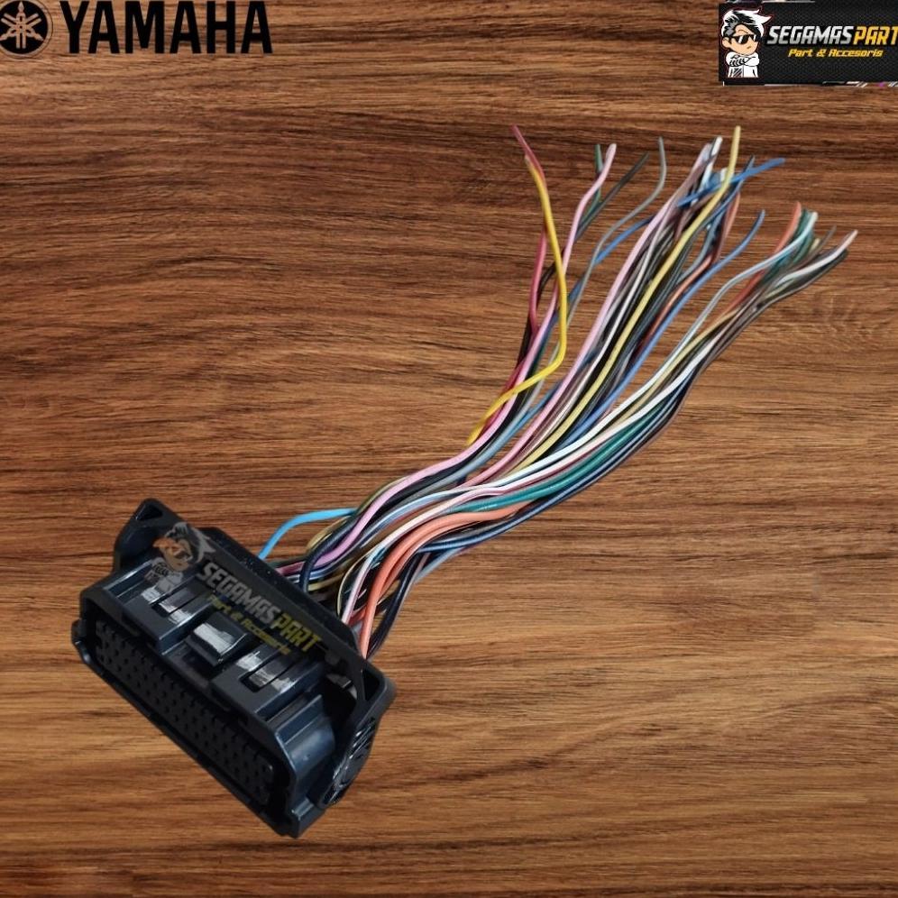 KABEL SOKET SOCKET ECU ECCU ECM YAMAHA NMAX OLD 2DP AEROX 155 B65 LEXY B3F PIN 48 ORIGINAL