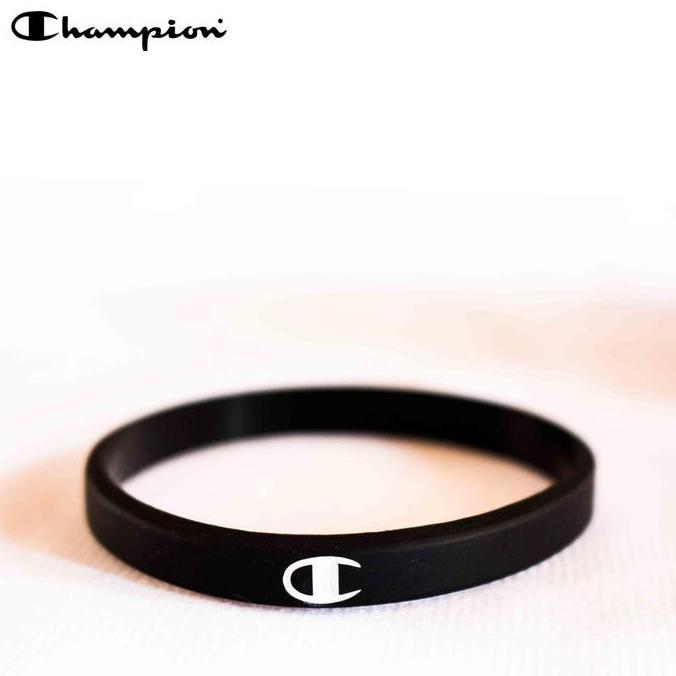 gelang karet rubber fashion sporty pria wanita hype CHAMPION