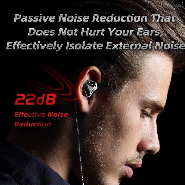 CUCI GUDANG QKZ AK7 HIFI Headset Headphone Gaming HEAVY BASS WITH MIC