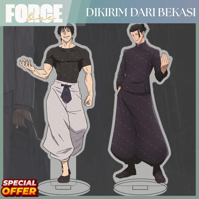 Force One Jujutsu Kaisen Acrylic Standee/ Pajangan Jujutsu Kaisen/ Jujutsu Standing Figure/ Jujutsu 