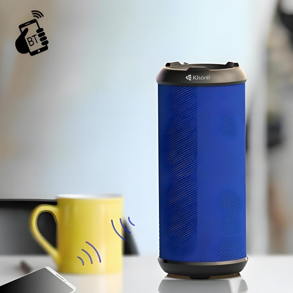 TERBARU KISONLI Speaker Bluetooth Portable Q5S Dual Bass Support FM Radio, TF, AUX
