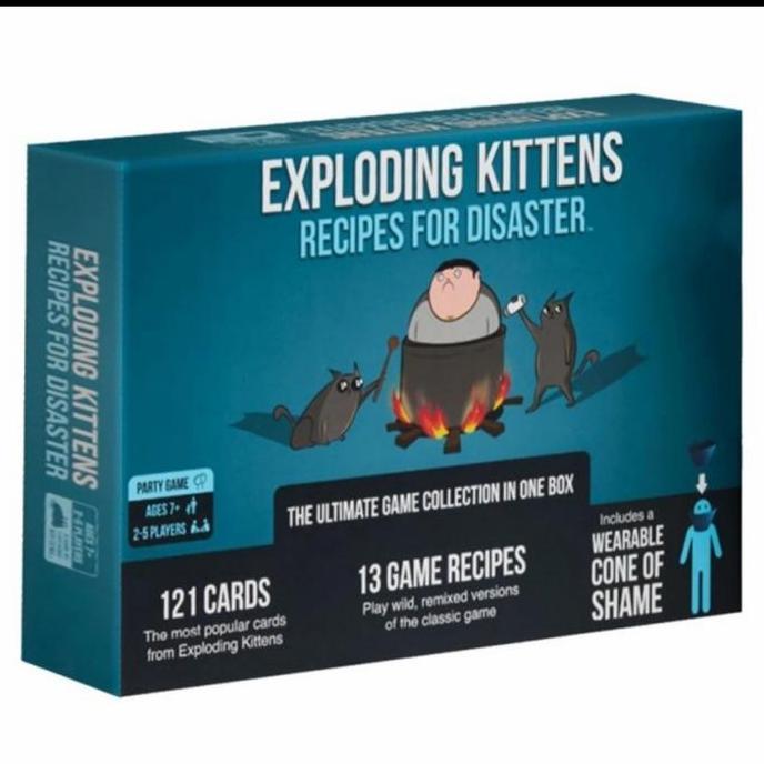 Promo Exploding Kittens Recipes For Disaster Board Game Card Games
