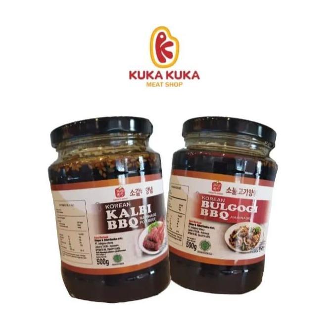JIUNG Marinade BBQ Korean - Bulgogi / Kalbi 500gr Halal