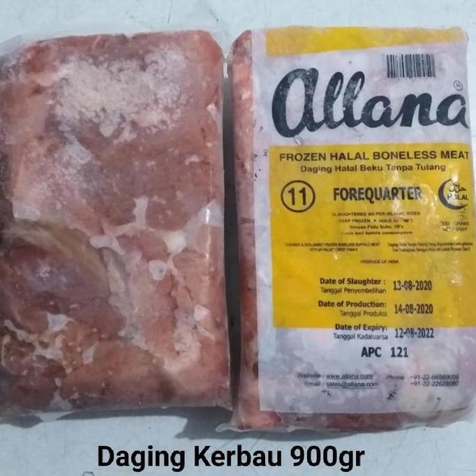 Nyumi- Daging Kerbau 900Gr @Frozen
