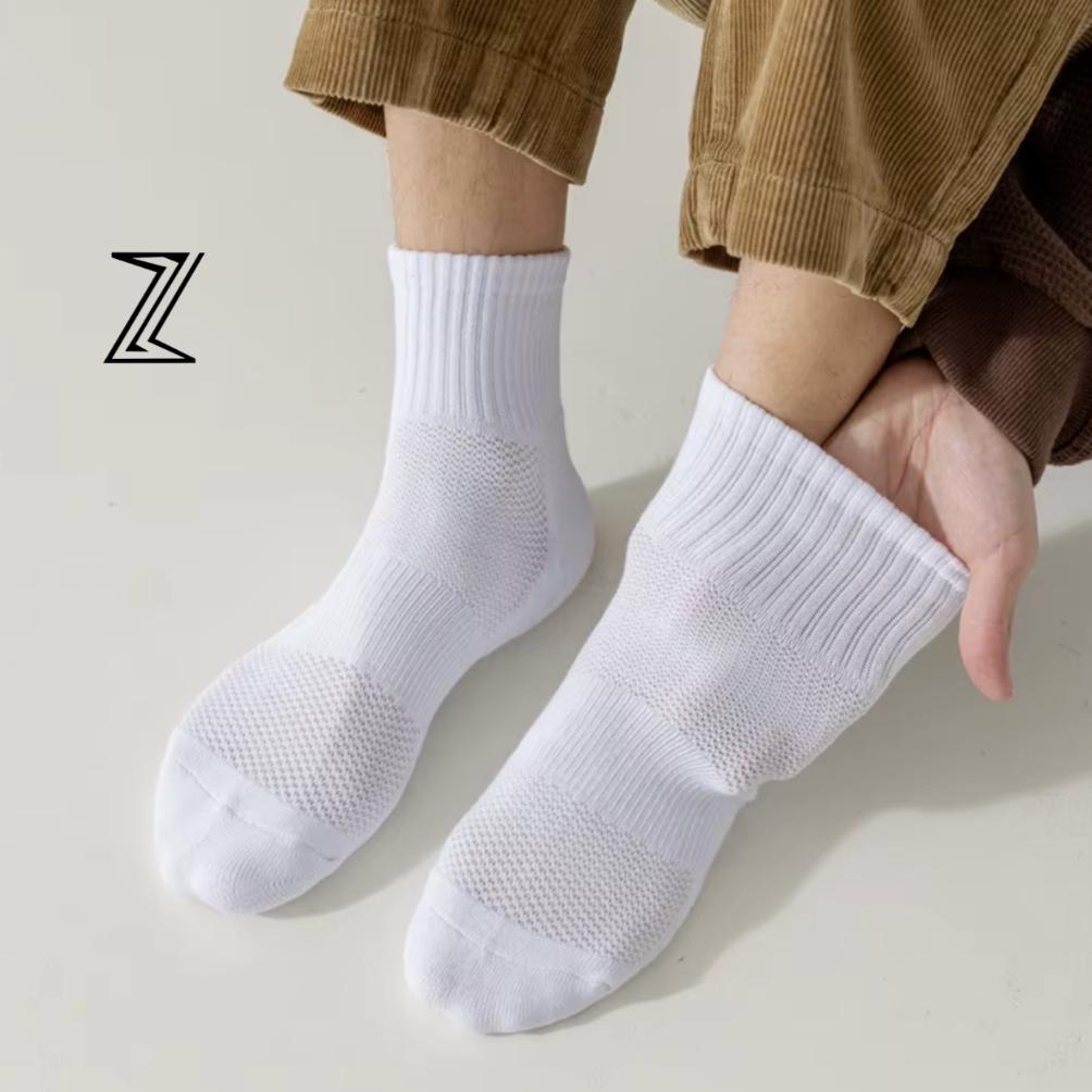 TERMURAH Kaos Kaki Sport Pria Panjang Tebal K2B Elastis Empuk Nyaman Serap Keringat Socks Breathable