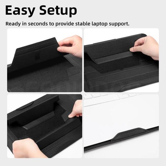 GRANDIMASTORE - GOOJODOQ X47 MULTIPURPOSE LAPTOP BAG UPGRADED VERSION 13.3/14/15/16 INCH WITH ADJUST