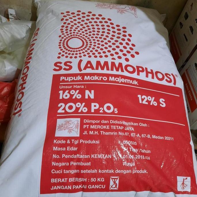 Best Seller Pupuk Meroke Ss Amophos Kemasa Pabrik 50Kg( Konfirmasi Prngiriman) Premium