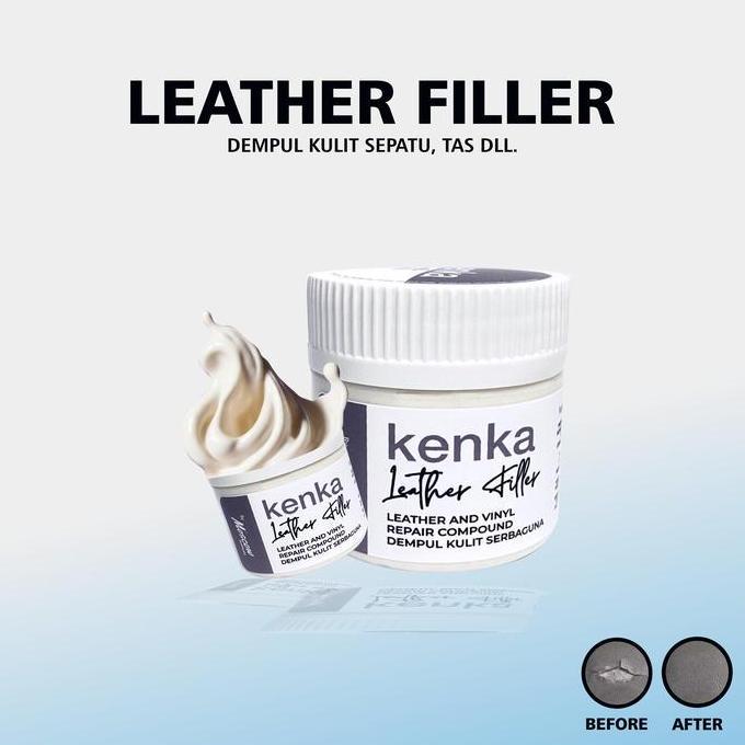 Leather Filler - Dempul Kulit - kenka Leather Filler Alqshop