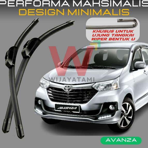 Viral Wiper Avanza Kaca Depan Frameless 2 Pcs Anti Gores Wiper Avanza 2013 Wiper Avanza 2014 Wiper A