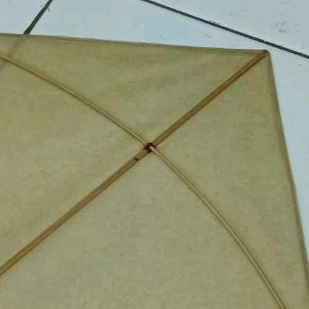 (ISI 100 PCS)Layangan Kertas Seot Polosan UK 54 Seot Super Aduan Stelan Arku Presisi Rapih dan Bagus