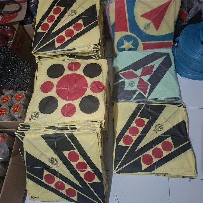 Layangan Sablon CK SP UK 51X58 per 100 pcs
