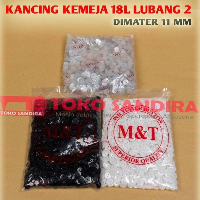 1 MASS KANCING KEMEJA LUBANG 2/KANCING BAJU DIAMETER 11 MM/KANCING BAJU MURAH/KANCING 18L/KANCING LU