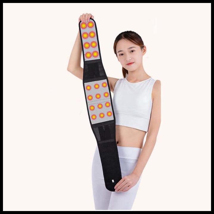 Inggang TerapiSabuk Pemanas Pinggang Sabuk Magnet Terapi Pinggang Sabuk Pinggang Terapi Back Support