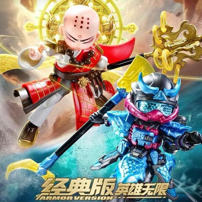 mainan - Blokees Hero Infinity Tang SanZang Sha Wujing Hero Spire 25 26 Diskon