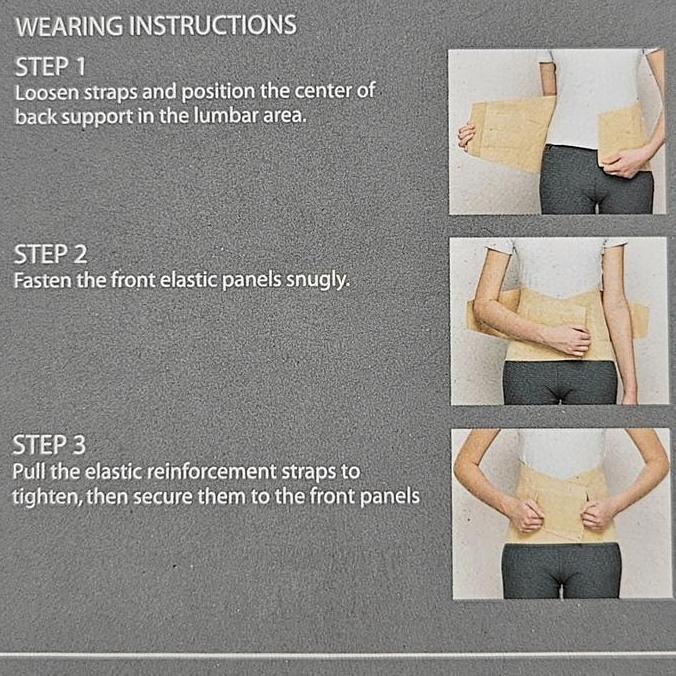 Grosir Lp Support Sacro Lumbar Support Elastic / Lp Korset Pinggang -Lp 902