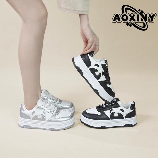 DS313 >> Jeno Sepatu Sneakers Wanita Sport Shoes Casual
