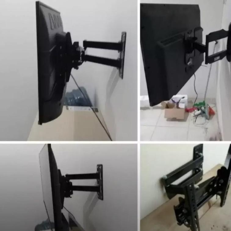 HOT DEALS BRACKET TV SWIVEL ~ BRACKET TV SWIVEL 14 HINGGA 43 INCI ~ BRACKET TV SWIVEL 32 INCHI ~ BRA