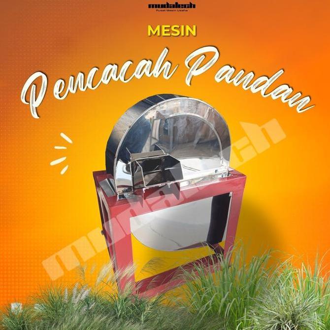 Mesin Cacah Pencacah Rumput Pandan Rajang Daun Bawang Dinamo Listrik