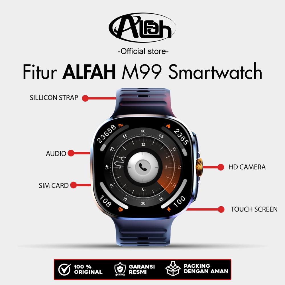 NEW DEALS Alfah - Smartwatch M99 PRO 4G/5G Amoled display 2,4 inchi simcard 8/128GB