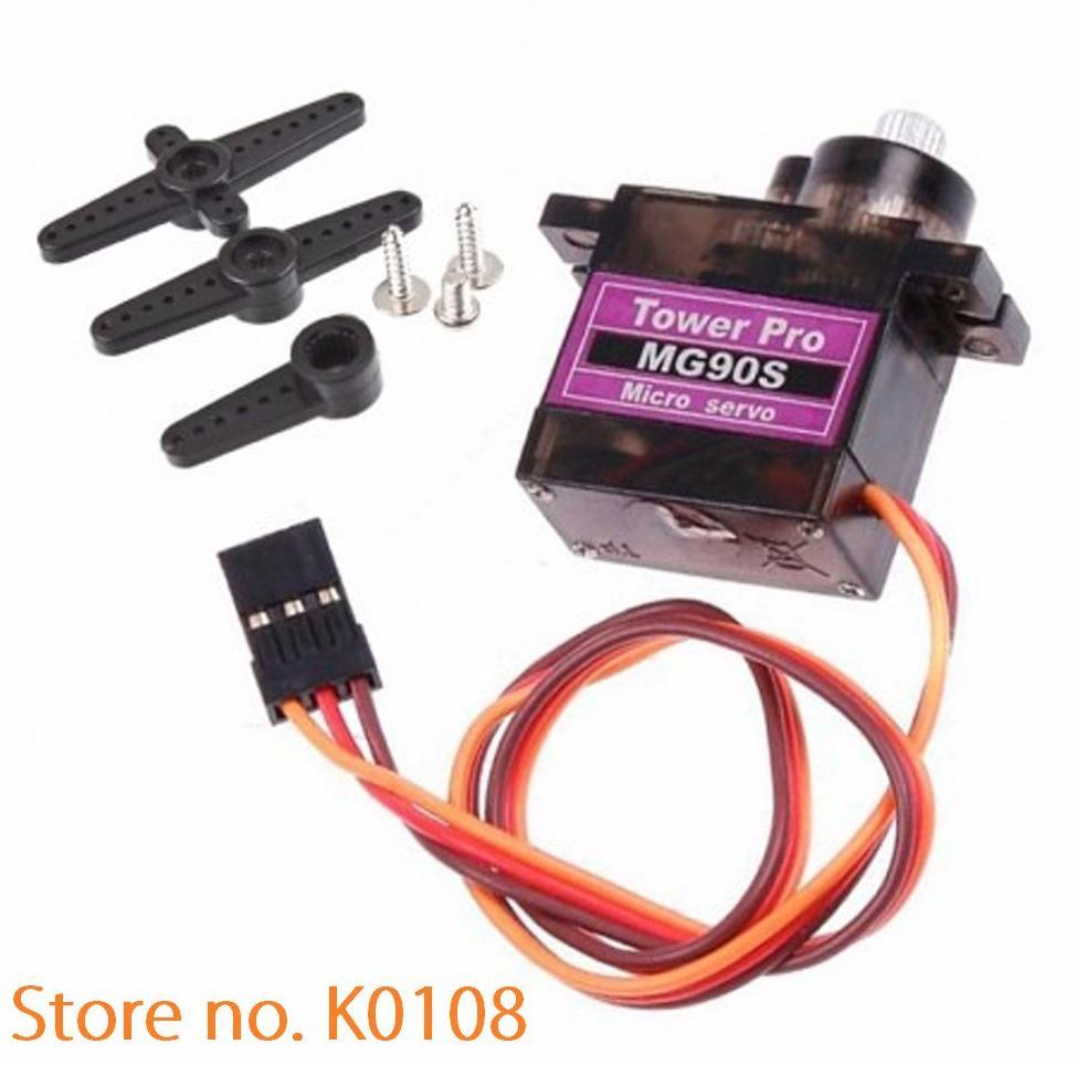 MG90S MG90 METAL GEAR DIGITAL 9G SERVO RC HELICOPTER PLANE BOAT CAR AIRPLANE AEROMODELING AS27