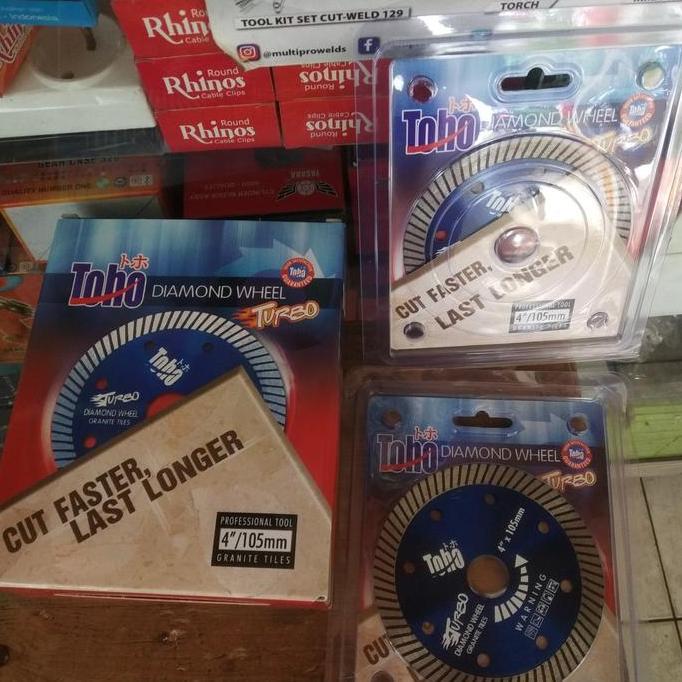 Tools- Pisau Potong Granit Toho / Kramik Turbo ( Diamond Wheel Toho )