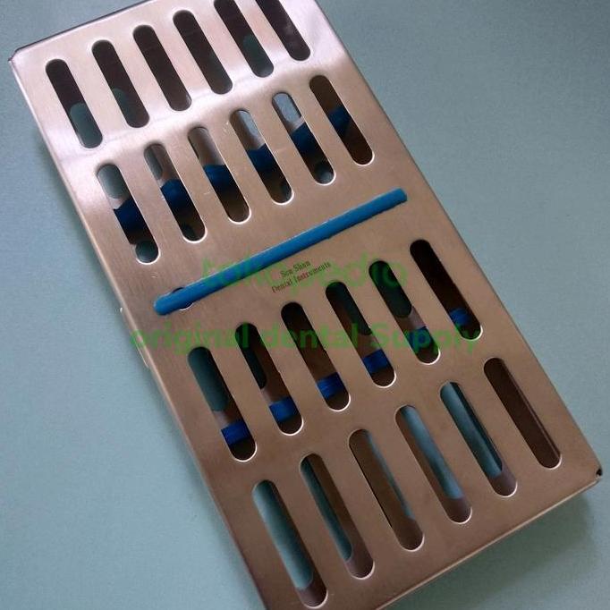 TEMPAT STERILISASI INSTRUMENT DENTAL TRAY CASSETE AUTOCLAVE INSTRUMEN