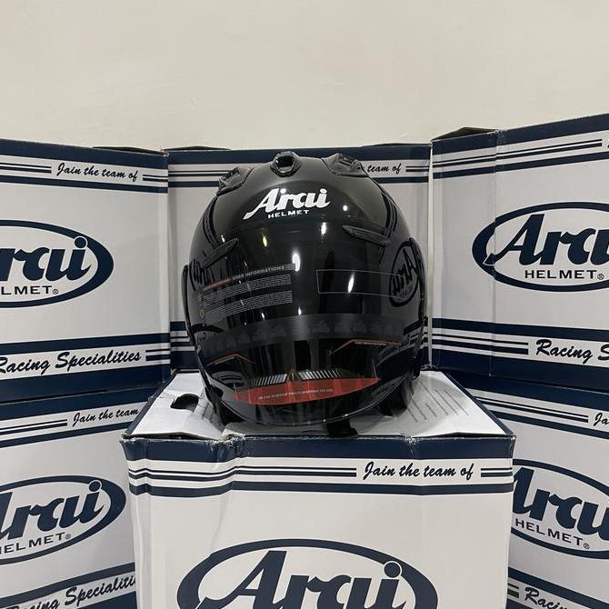 Helm copy arai black solid