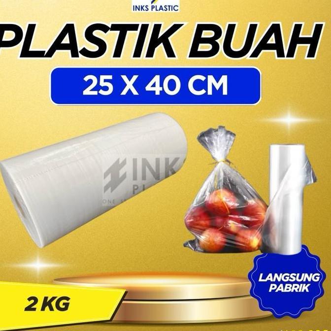Bebasaja- Plastik Hd Roll Buah/Sayur/Fotocopy 25X40
