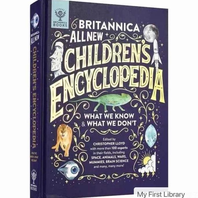 Britannica Childrens Encyclopedia Book Hardcover