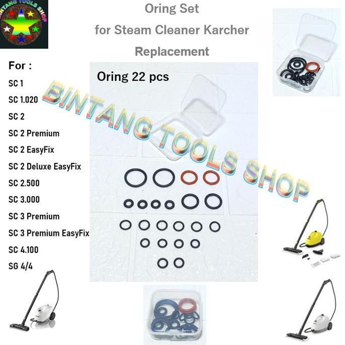 KARCHER ORING SET REPLACEMENT FOR STEAM CLEANER SC1 SC2 SC3 SC4 SC5 RESTOCK