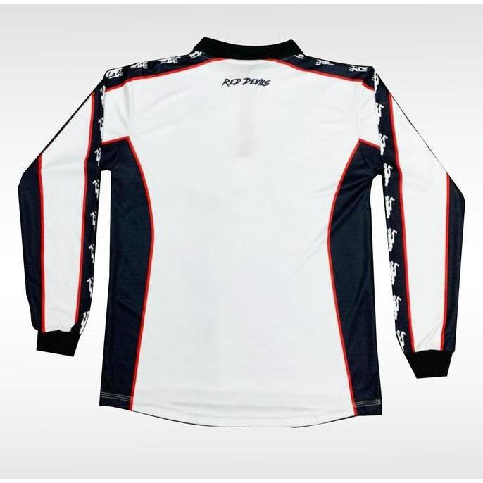 RETRO MU PUTIH FANTASY LONGSLEVE Jersey MU .DRIFIT Milano 200gsm