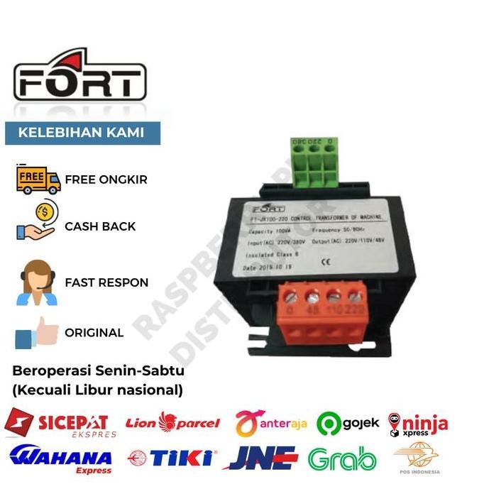 MULTI TRAFO TRANSFORMER STEP UP DOWN FT-JK160-36 160VA MERK FORT RPD27