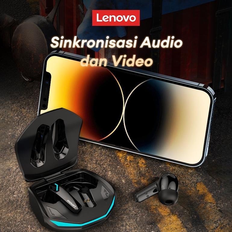 official lenovo thinkplus gm2 pro tws headset bluetooth gaming super bass wireless earphone bluetoot