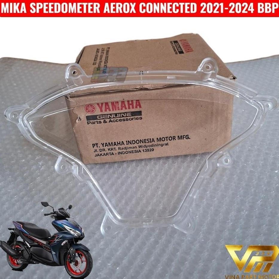 Mika Speedometer Aerox New Connected Kaca Speedometer All New Aerox 155 Connected Tahun 2021 - 2024